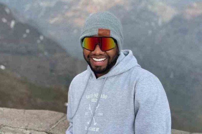 Ele esteve no país recentemente, explicou que não chegou a ver neve, mas que pretendia voltar -  (crédito: Instagram/Reprodução (@daviooficialll))