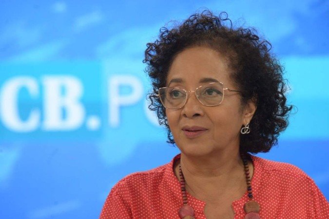  19/011/2024 Credito: Ed Alves/CB/DA.Press. CB Poder recebe Dione Moura, diretora da Faculdade de Comunicação da UnB. 