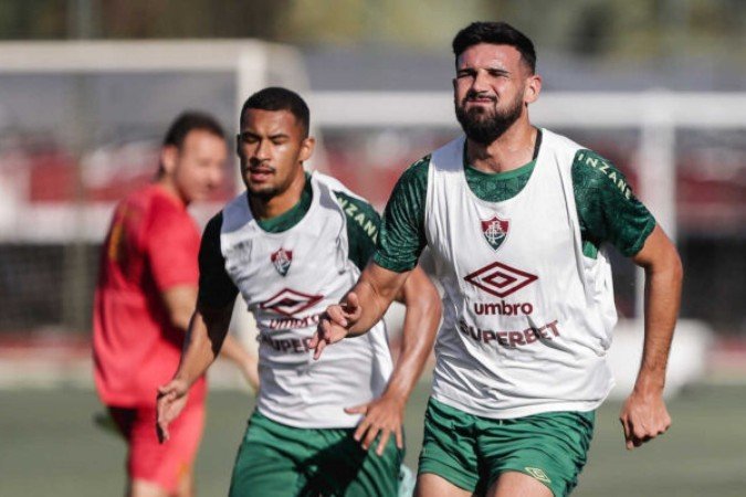 Ignácio tem sentido dores no joelho esquerdo e desfalcou o Fluminense nos últimos jogos - (crédito: Foto: Lucas Merçon/Fluminense) Ignácio tem sentido dores no joelho esquerdo e desfalcou o Fluminense nos últimos jogos - (crédito: Foto: Lucas Merçon/Fluminense)