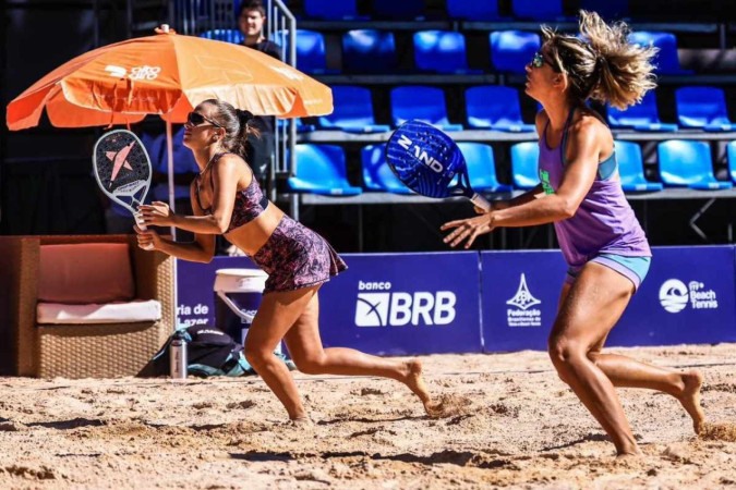 ITF Beach Tennis Finals terá premiação recorde R$ 100 mil -  (crédito: Marcello Zambrana/DGW)