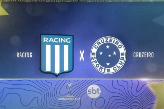 Final entre Racing e Cruzeiro terá transmissão exclusiva do SBT em TV Aberta -  (crédito: Fotos: Divulgação/Racing e Gustavo Aleixo/Cruzeiro)