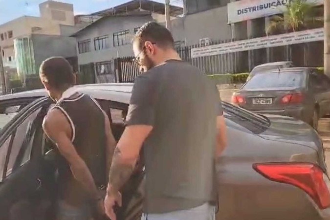 Homem foi preso pela Polícia Civil -  (crédito: PCDF/Divulgação)