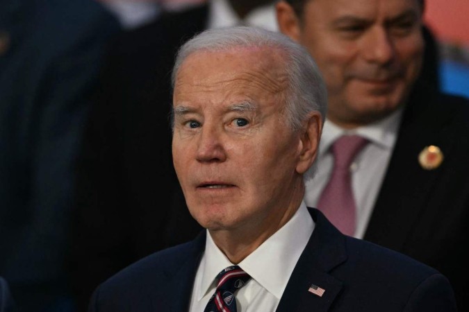 Presidente dos Estados Unidos, Joe Biden -  (crédito: Mauro PIMENTEL / AFP)