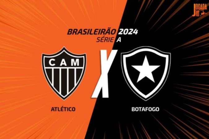 Atlético recebe o líder do Brasileirão, o Botafogo. É prévia da final da Libertadores! -  (crédito: Foto: Arte Jogada10)