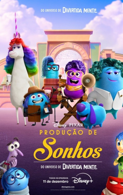 ProduÃ§Ã£o de Sonhos, nova sÃ©rie do universo de Divertida mente ganha trailer -  (crédito: Disney/Pixar)