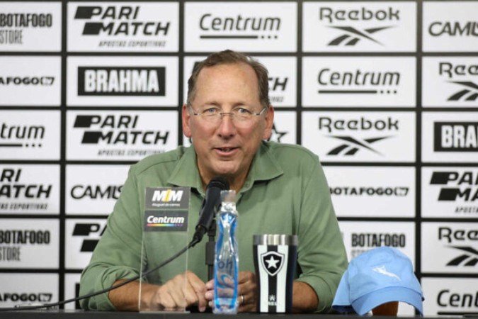 John Textor, dono da SAF do Botafogo -  (crédito: Foto: Vítor Silva/Botafogo)