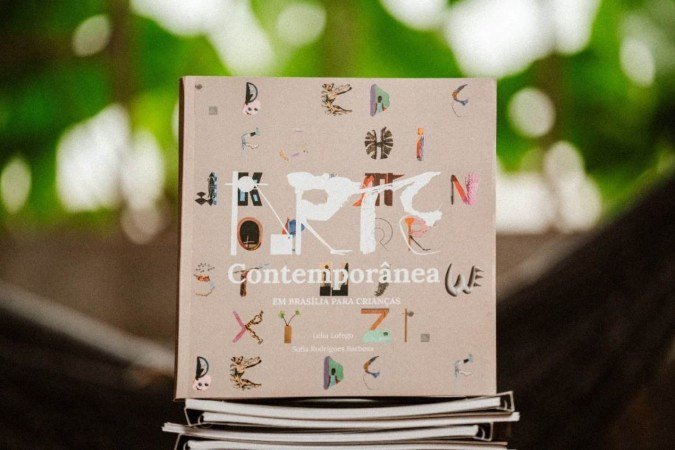 Livro Arte Contemporânea em Brasília para crianças  -  (crédito: Divulgação )
