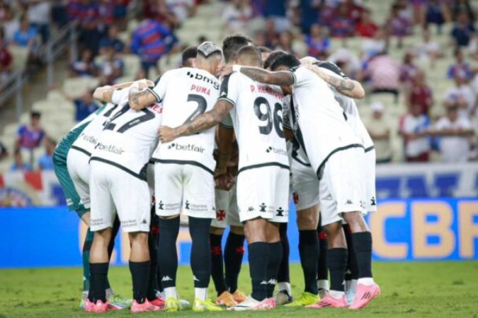 Vasco conta com alguns titulares pendurados para jogo contra o Inter -  (crédito: Foto: Matheus Lima/Vasco)