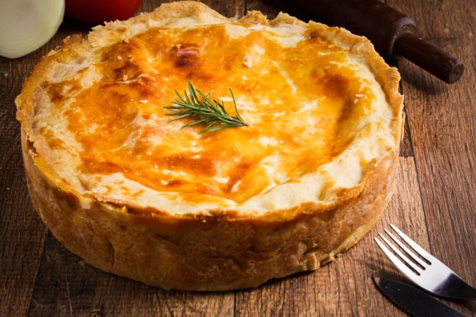 Torta de alho-poró (Imagem: Alan Camargo Fotografia | Shutterstock) -  (crédito: EdiCase)