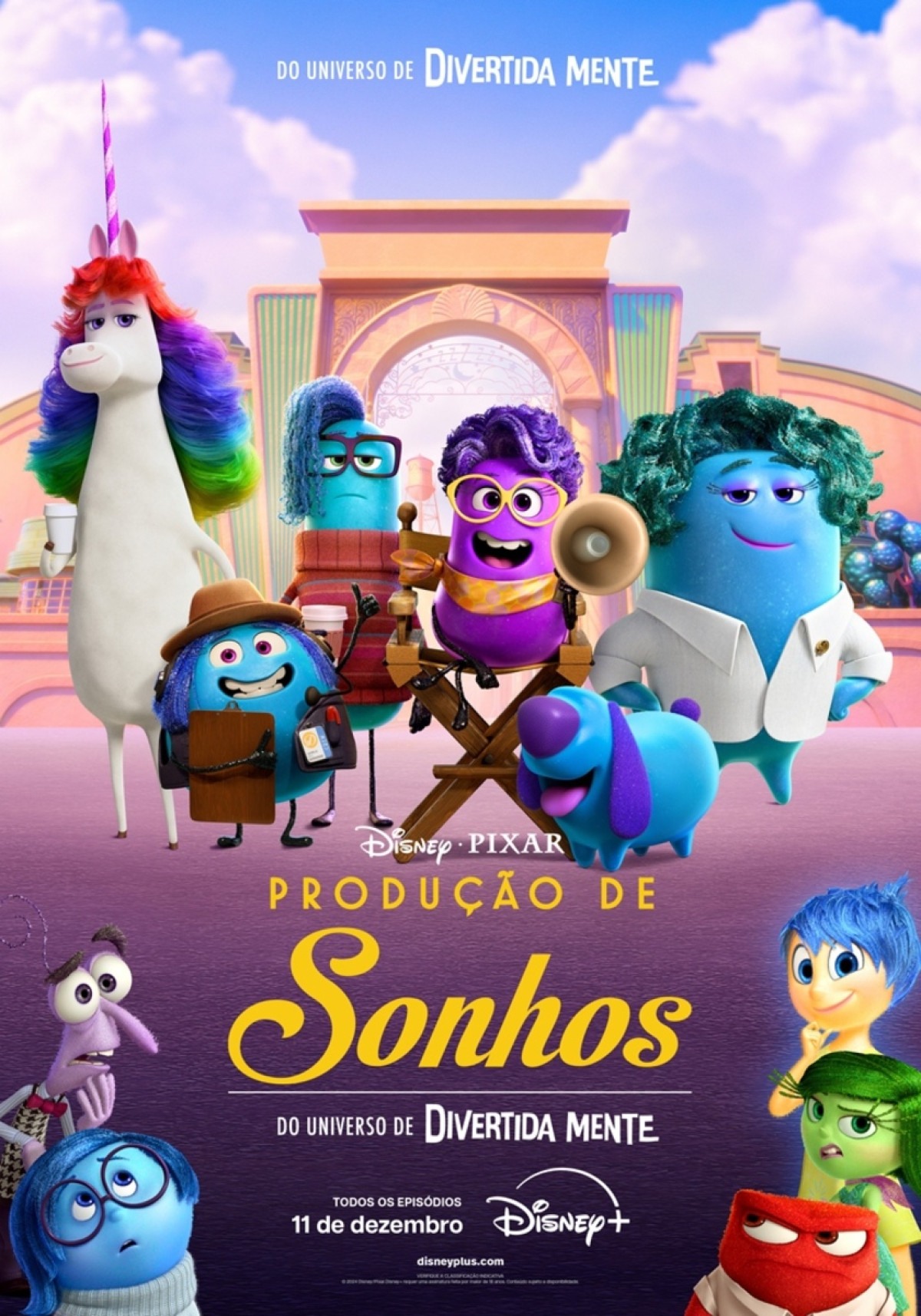 Disney divulga trailer de nova série do universo de Divertida Mente