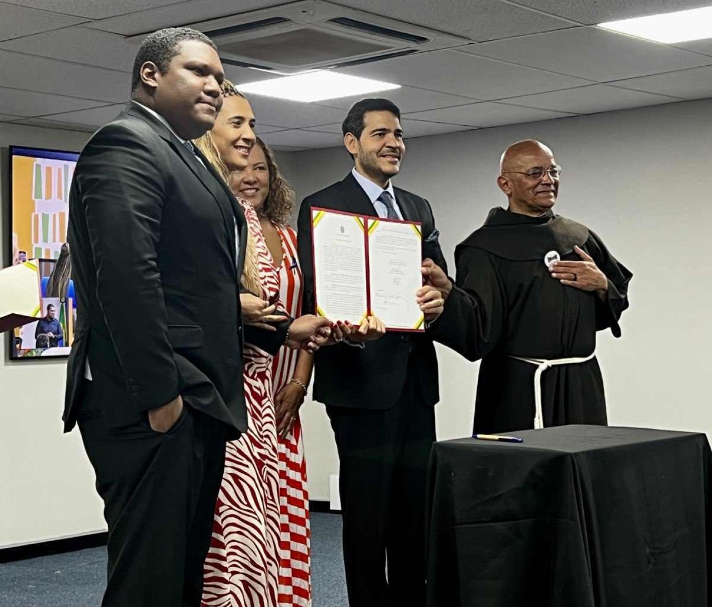 Cerimônia em homenagem ao Dia da Consciência Negra, na Escola da Advocacia-Geral da União (AGU)