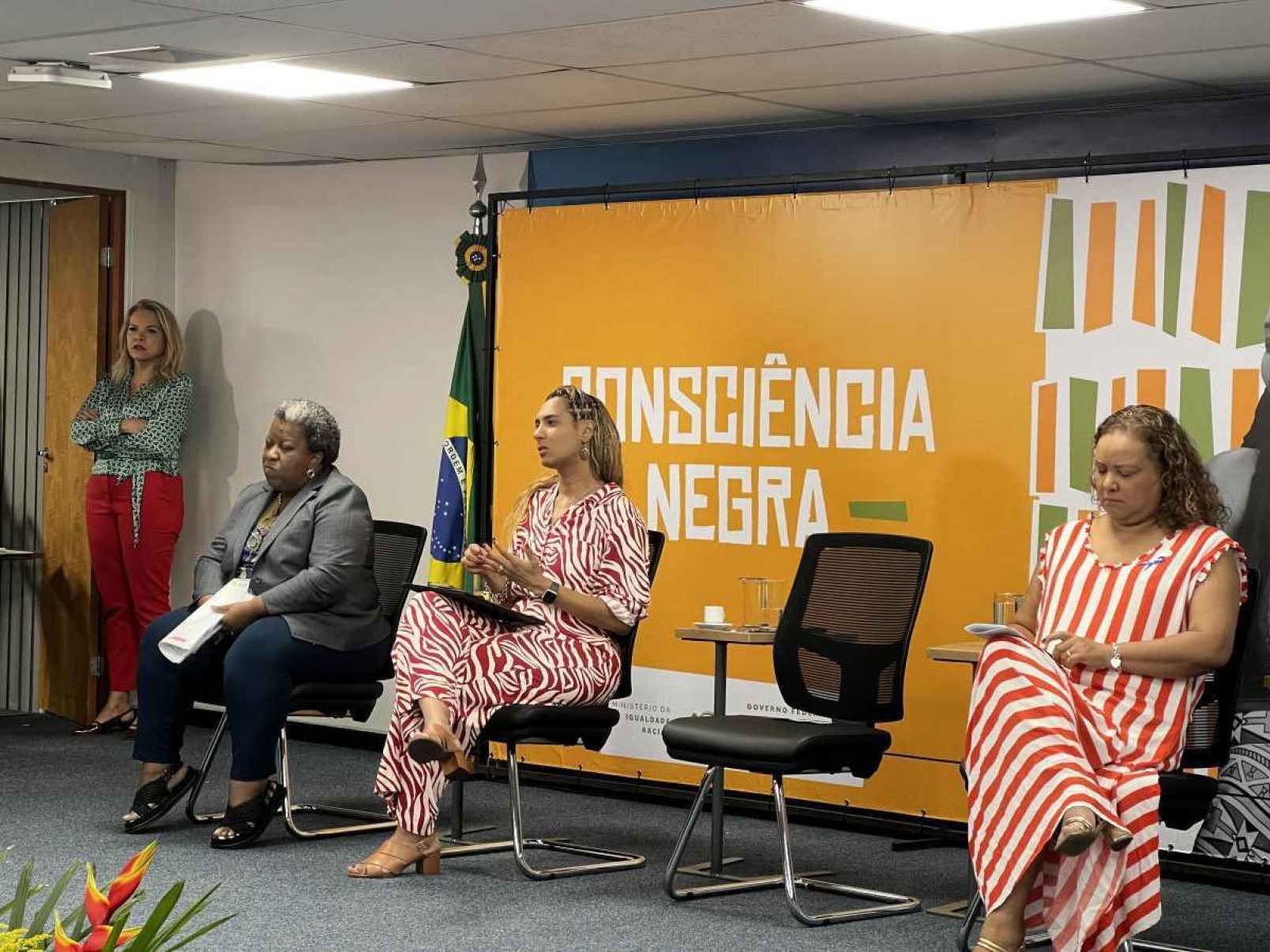 Cerimônia em homenagem ao Dia da Consciência Negra, na Escola da Advocacia-Geral da União (AGU)