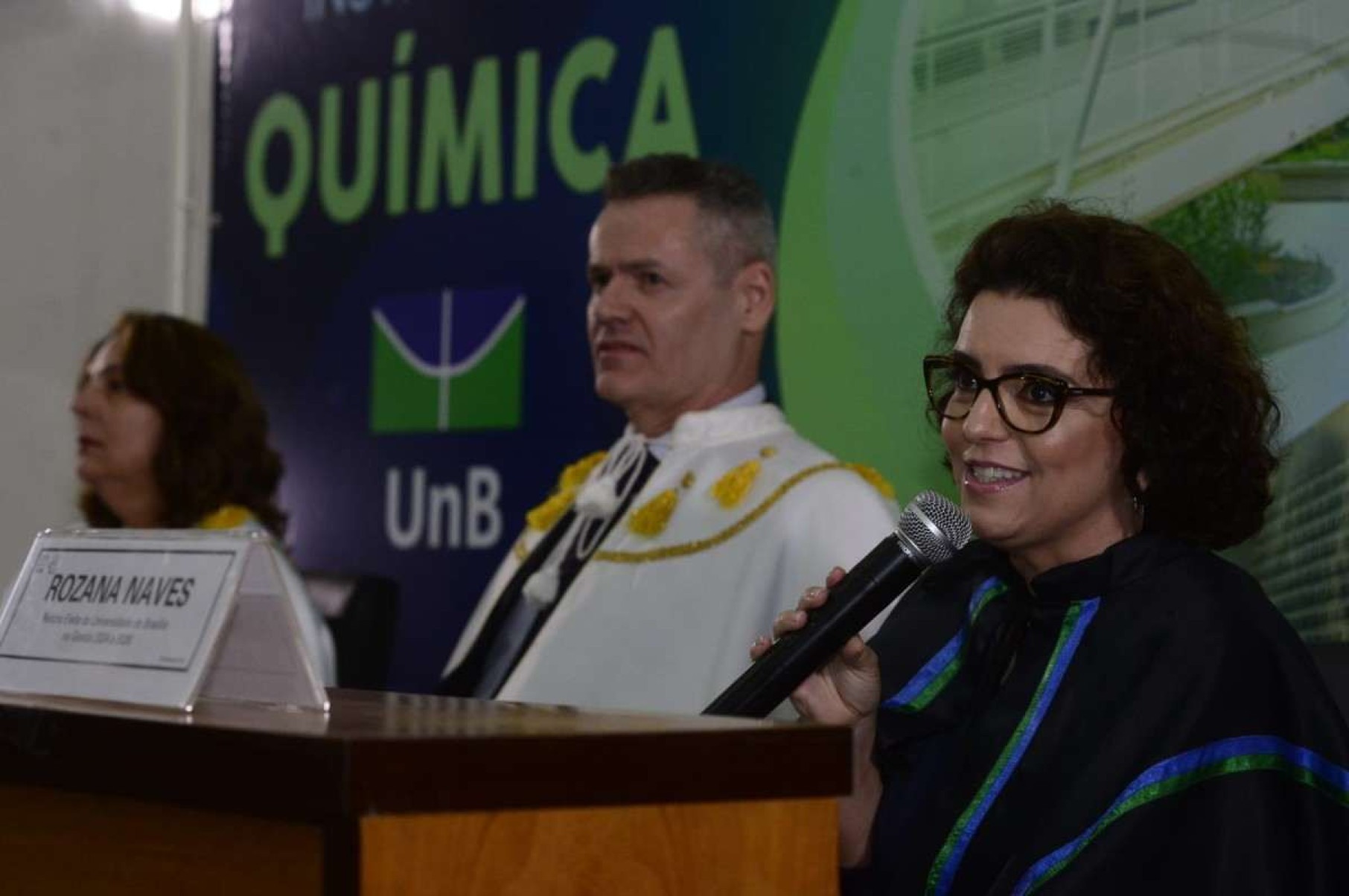 Rozana Naves assume como nova reitora da Universidade de Brasília