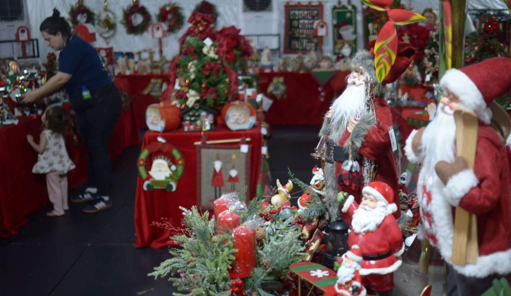 Bazar do Recanto de Maria abre com variedade de produtos artesanais