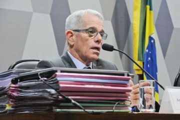 Saldanha criticou a Lei Romário, que é em favor dos deficientes -  (crédito: Edilson Rodrigues/Agência Senado)