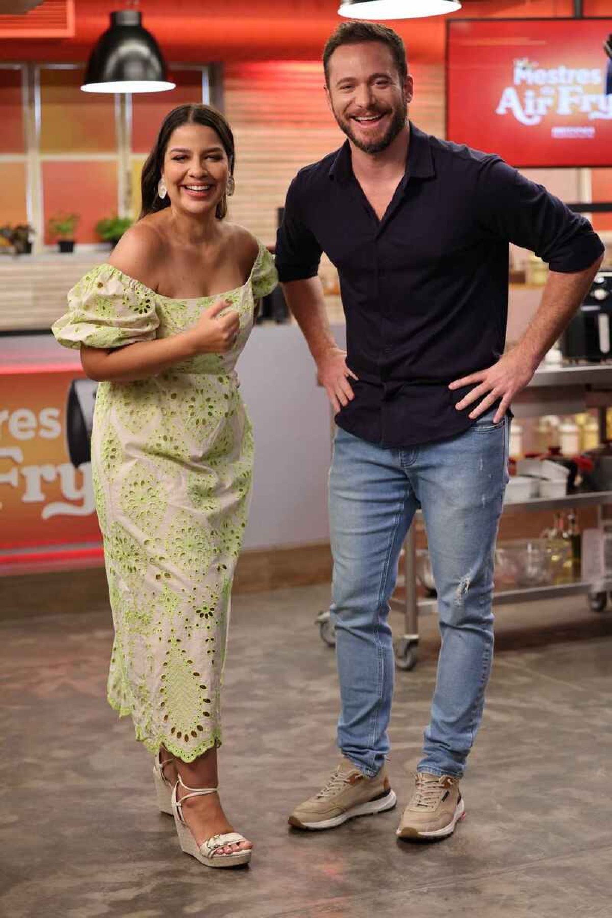 Bruna Hermogenes e Dalton Rangel irão decidir quem será o Mestre da Air Fryer.