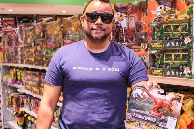 Frederico Couto não encontrou produtos que pudessem agradar às filhas