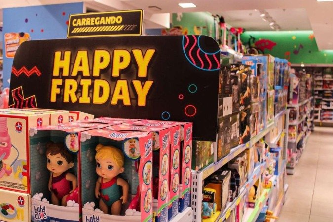 22/11/2024. A Black Friday ocorrerá na próxima sexta-feira, 29 de novembro.