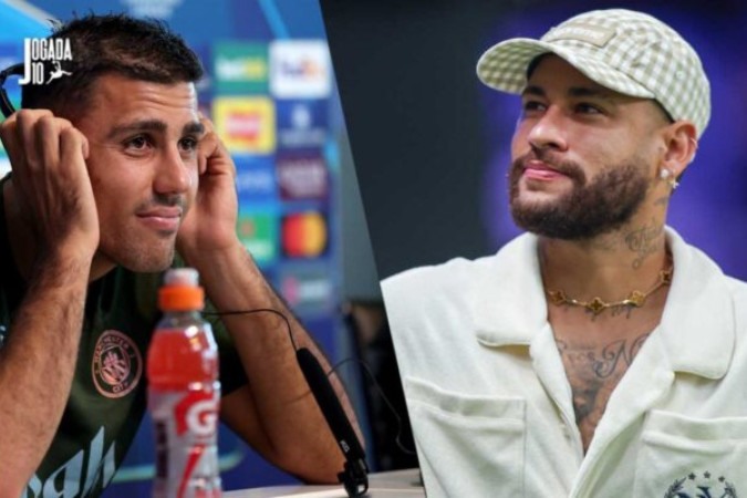 Neymar ironiza Rodri e sai em defesa de Vinicius Júnior após novas declarações do espanhol -  (crédito:  Marcelo Caitano)