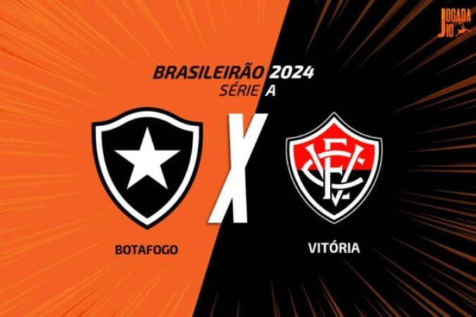 Botafogo terá o Vitória pela frente. Triunfar é mais do que uma obrigação  -  (crédito: Foto: Arte Jogada10)