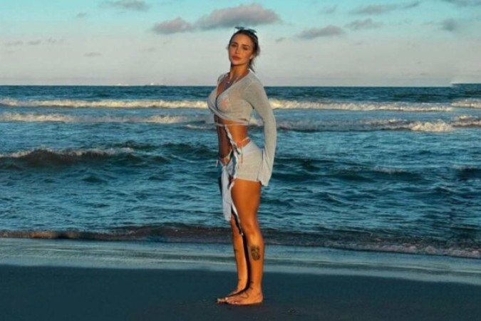 Bruna Rotta, namorada de Rodrygo Goes, se envolve em polêmica nas redes sociais - (crédito: Foto: Reprodução/Instagram) Bruna Rotta, namorada de Rodrygo Goes, se envolve em polêmica nas redes sociais - (crédito: Foto: Reprodução/Instagram)