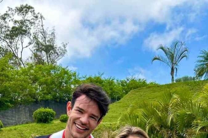 Luísa Mell e Jackson Caetano