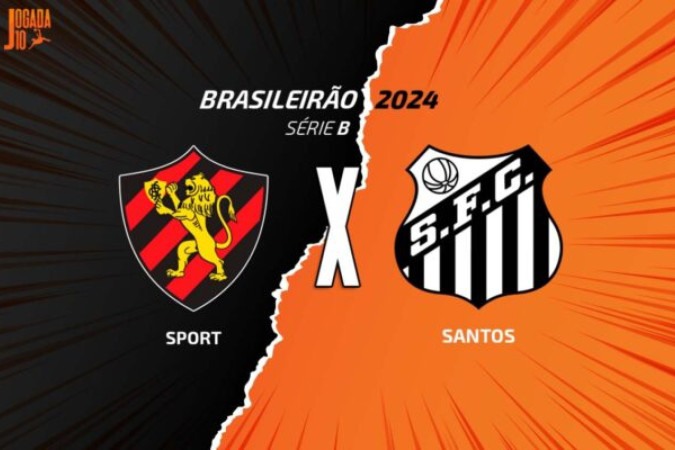 Sport e Santos se enfrentam na Ilha do Retiro -  (crédito: Foto: Arte/Jogada10)