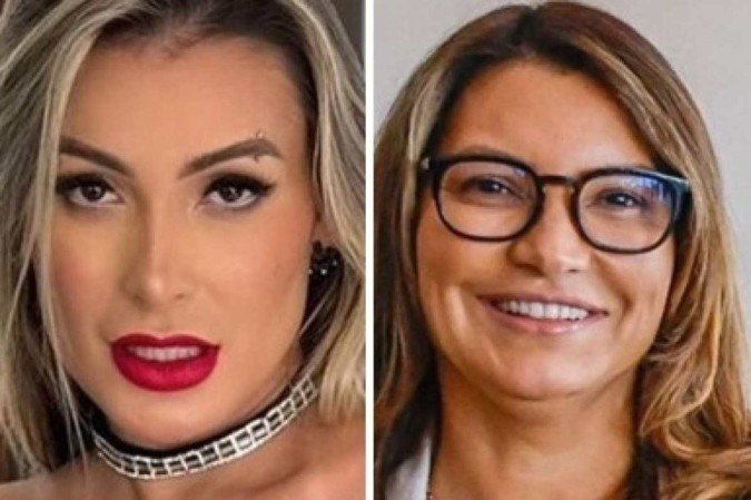 Declaração curiosa da influencer repercutiu entre internautas - (crédito: Reprodução/Instagram @AndressaUrach e Ricardo Stucker/PR) Declaração curiosa da influencer repercutiu entre internautas - (crédito: Reprodução/Instagram @AndressaUrach e Ricardo Stucker/PR)