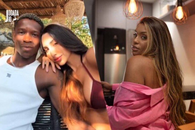 Ex de Luiz Henrique, do Botafogo, rebate indireta do jogador nas redes sociais -  (crédito:  Marcelo Caitano)