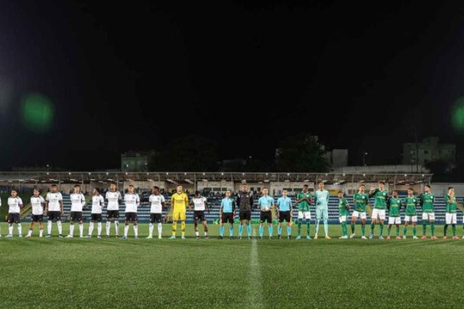  Partida entre Palmeiras e Cear.., v..lida pela ida da semifinal da Copa do Brasil Sub-20, no est..dio Bruno Jos.. Daniel, em Santo Andr..-SP. (Foto: Fabio Menotti/Palmeiras/by Canon)
     -  (crédito:  FABIO MENOTTI)