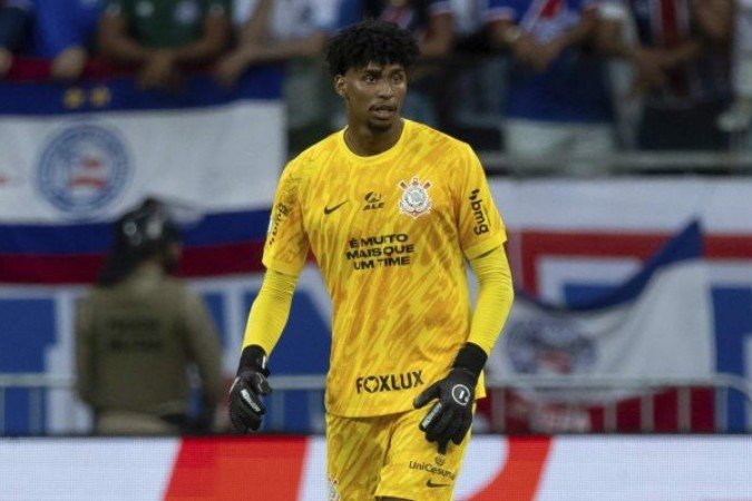 Hugo Souza em atuação pelo Corinthians -  (crédito: Foto: Rodrigo Coca/Agência Corinthians)