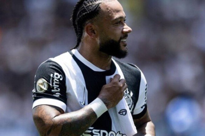 Memphis Depay foi a grande contratação do Corinthians no ano -  (crédito: Foto: Rodrigo Coca / Corinthians)