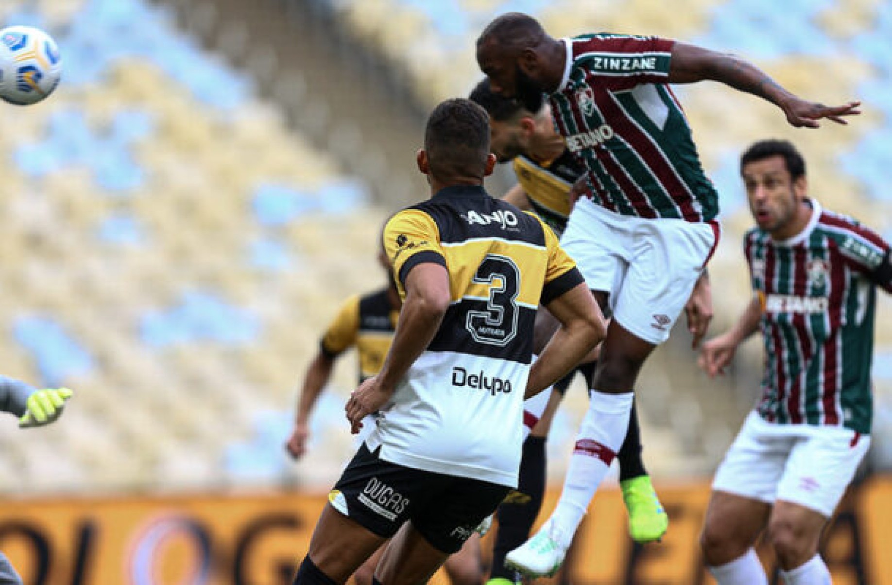 Com Luiz Henrique ainda no elenco, Fluminense goleou o Criciúma em 2021 -  (crédito:  Lucas Mercon)