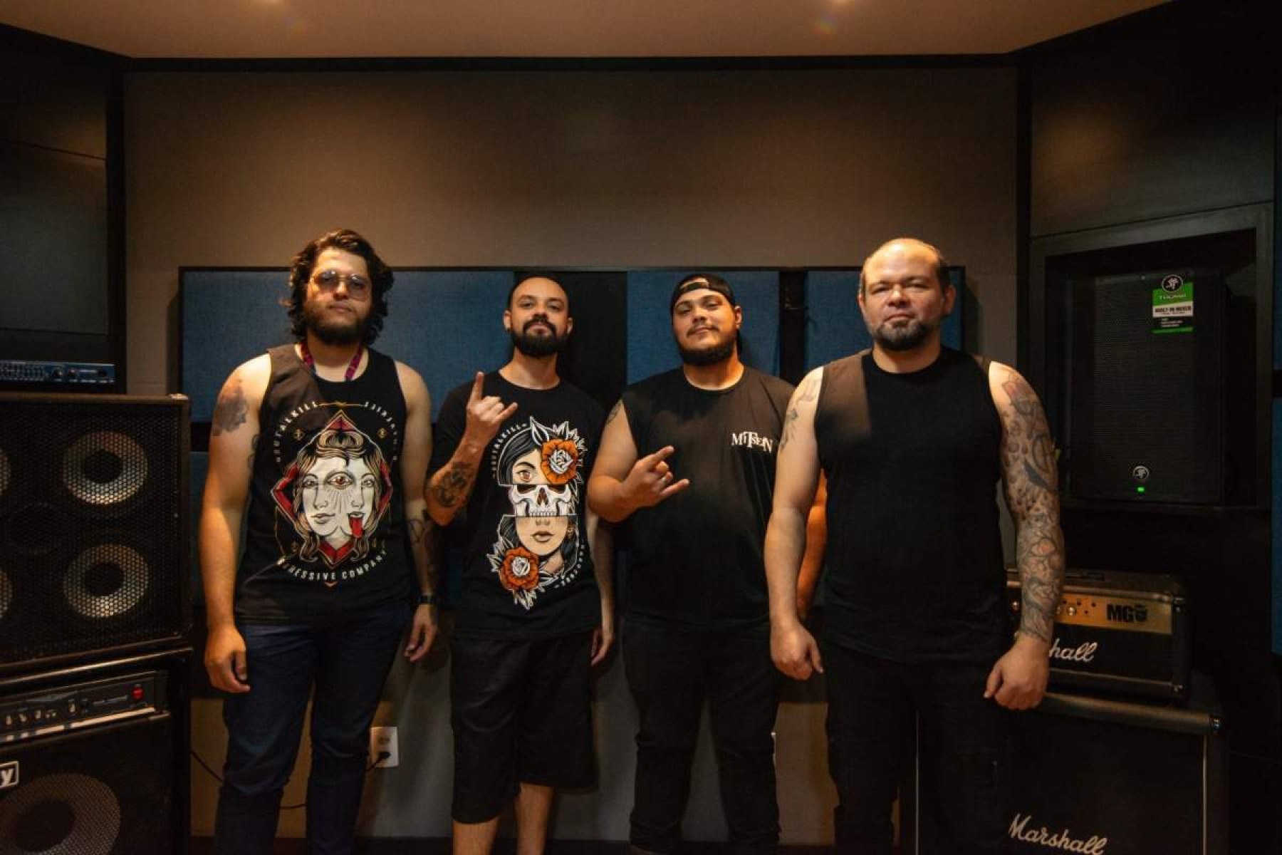 Três bandas de metal candango sobem ao palco do Black Sheep Breja Studio 