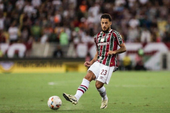 Guga está fora do duelo contra o Criciúma -  (crédito: Foto: Lucas Merçon / Fluminense F.C.)