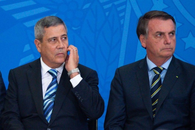 Tercio Arnaud com Bolsonaro -  (crédito: Getty Images)