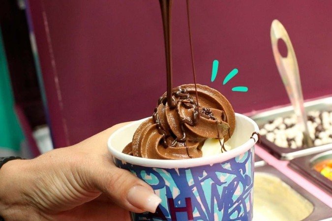 A loja funciona no segundo piso do ParkShopping