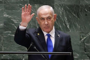 Benjamin Netanyahu tem 75 anos -  (crédito: Charly Triballeau/AFP)