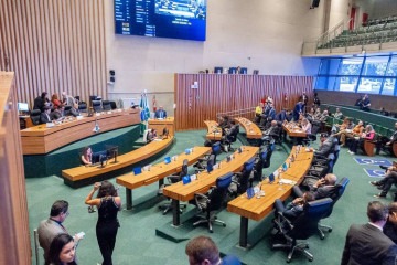 Plenário da Câmara Legislativa do DF durante sessão ordinária -  (crédito:  Carolina Curi/Agência CLDF)