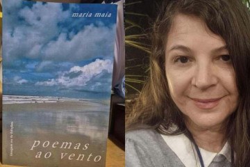 Maria Maia lança o livro  Poemas ao vento, no Beirute -  (crédito: Arquivo pessoal )