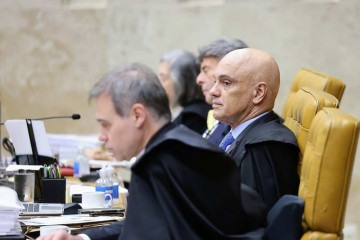 A declaração do ministro ocorreu durante julgamento que trata sobre a responsabilidade das plataformas pelo conteúdo postado pelos usuários

 -  (crédito: Antonio Augusto/STF)