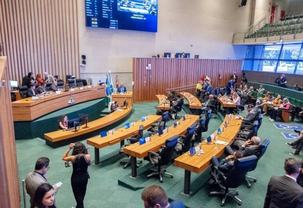 Plenário da Câmara Legislativa do DF durante sessão ordinária -  (crédito:  Carolina Curi/Agência CLDF)