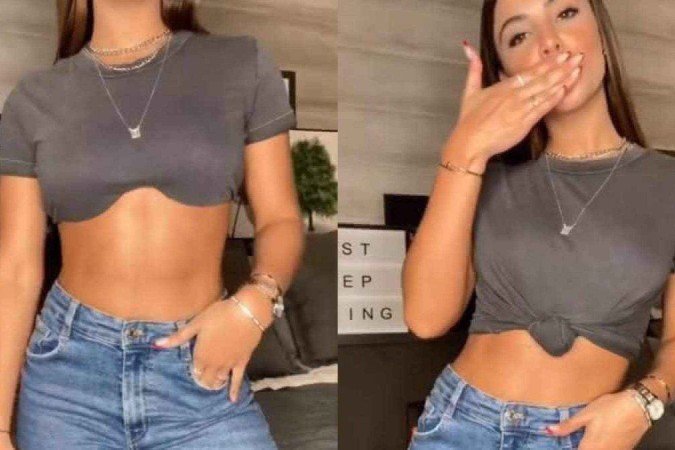 Transforme uma camiseta em um cropped com um simples nó e ajustes