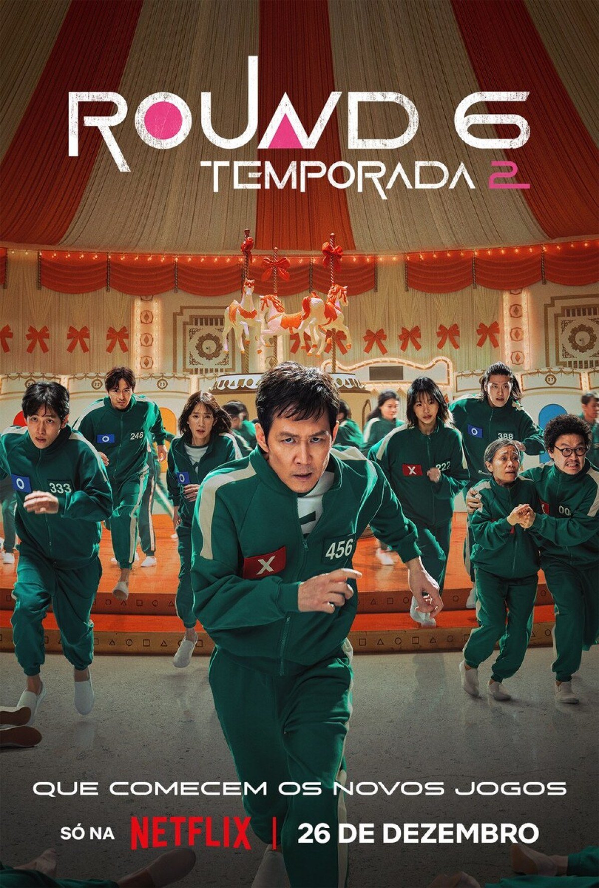 Netflix anuncia trailer da segunda temporada de Round 6