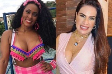 Rosiane Pinheiro e Solange Gomes -  (crédito: Redes Sociais)