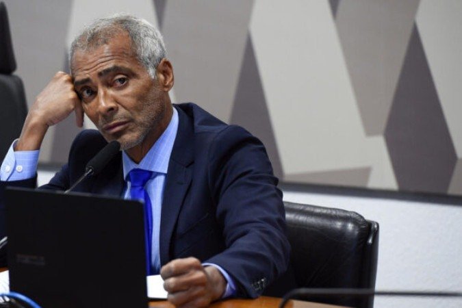 Romário enfrenta ação cível e queixa-crime no STF -  (crédito: Foto: Marcos Oliveira/Agência Senado)