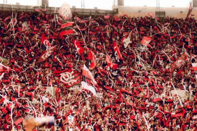 Flamengo tem a maior torcida do Brasil - (crédito: Foto: Adriano Fontes / CRF) Flamengo tem a maior torcida do Brasil - (crédito: Foto: Adriano Fontes / CRF)