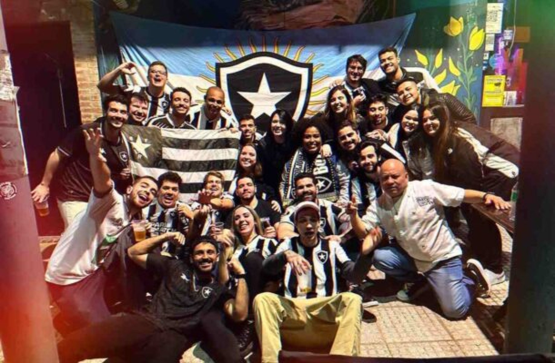 Botafoguenses que moram na Argentina mantêm os laços com o Botafogo  -  (crédito: Foto: Reprodução do Instagram )