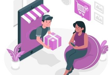 Compras online -  (crédito: Reproduão/Freepik/storyset)