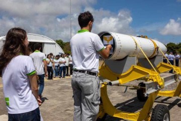 Alunos refletiram e escreveram sobre o que desejam para as próximas gerações -  (crédito: Divulgação/Sargento Mônica / CECOMSAER / AEB)